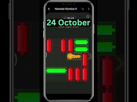 Hamster Kombat Puzzle Mini Game 24 October Today