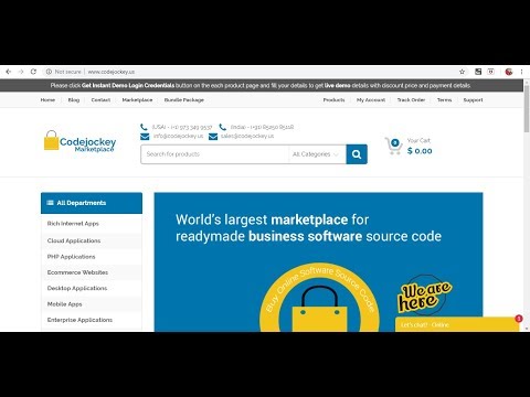 Marketplace for Ready made software source code