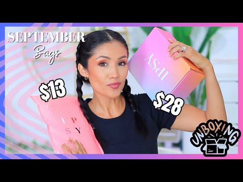 *SEPTEMBER* IPSY GLAM & IPSY GLAM BAGS unboxing 2023