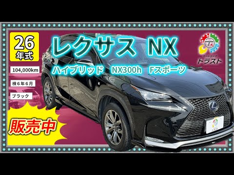 控えめに言っても最高！平成26年 NX  ハイブリッド  NX300h Fスポーツ  109000キロ【販売中】