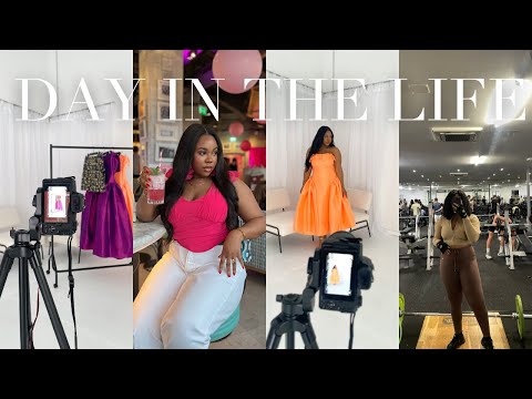 A DAY IN THE LIFE OF AN INFLUENCER IN MANCHESTER| Studio shoot, PR event, Shopping, Gym.