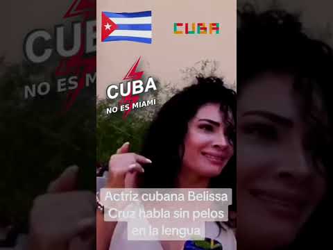 📢Escucha lo que dice esta actriz cubana. ¿Estás de acuerdo con ella?