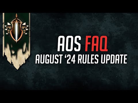 What Changed in the Latest AoS FAQ !? Age of Sigmar Tactics