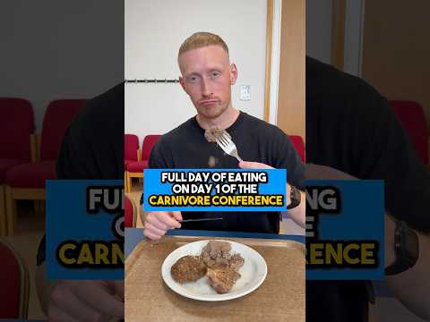 Full Day of Eating at the UK Carnivore Conference 🥩#carnivore #carnivorediet #health #meat #food