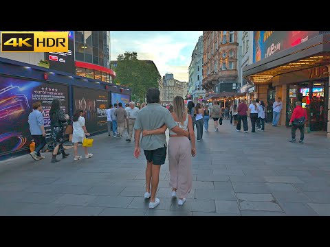 London’s Evening Charm :The Beauty of Golden Hour I From Oxford Street to Trafalgar Square [4K HDR]