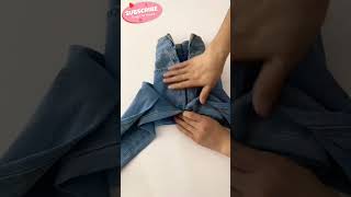 Clothes folding hacks 224 #clothfolding #foldinghacks #youtubeshorts #shorts  #homehacks #diy