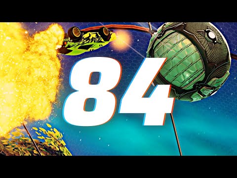 ROCKET LEAGUE INSANITY 84 ! (BEST GOALS, FREESTYLES, ROCKET LEAGUE CLIPS!)