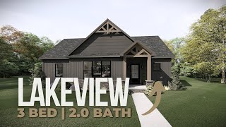 Lakeview Craftsman 3D Model Home Tour | 3  Bed | 2 Bath | 1477 Sq.Ft (Shown w/ Opt. Features)