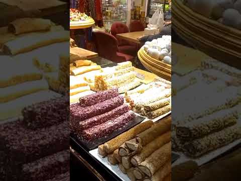 Most Expansive Turkish sweet in Trabzon Turkish people love sweet. #turkey #tabzon #sweet #holidays