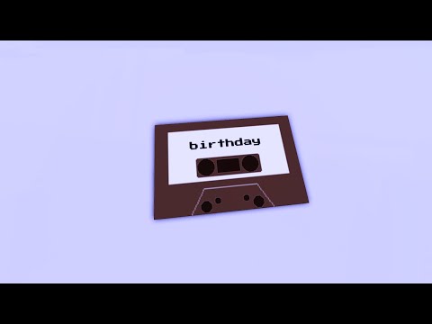 Roblox cleaning simulator new birthday cassette