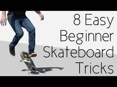 8 Easy Beginner Skateboard Tricks