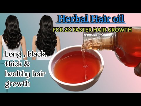 Herbal hair oil for 2x hair growth//Jatamansi,Ratanjot hair oil in telugu//Surya's food and beauty