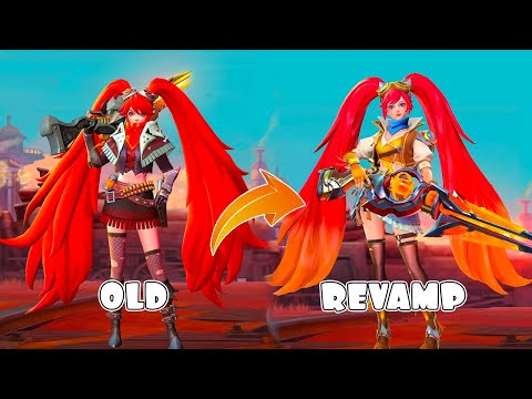 Layla Revamp Blazing Gun VS OLD Skill Effects Comparison