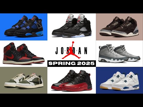 UPCOMING RELEASE of AIR JORDAN in SPRING 2025