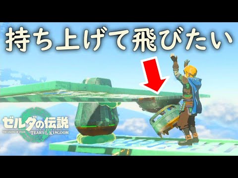 Can Link lift a vehicle and fly through the air?【The Legend of Zelda: Tears of the Kingdom】