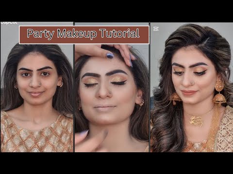 Party Makeup Tutorial | Soft Blended Eye Makeup for a Glamorous Look