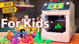 The Best 3D Printer for Kids in 2024: Kidoodle - no phone, no computer!