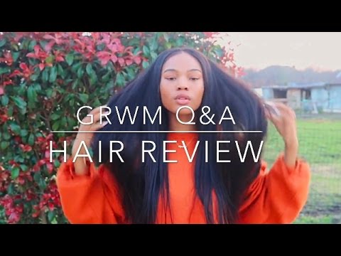 GET READY WITH ME Q&A//BEAUTY FOREVER HAIR REVIEW ON ALIEXPRESS