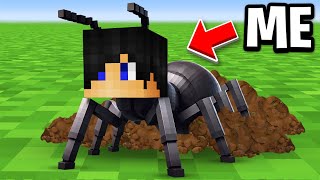 Minecraft but I Become an Ant!