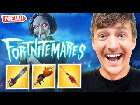 Ninja Reacts to NEW Fortnitemares Update in Fortnite