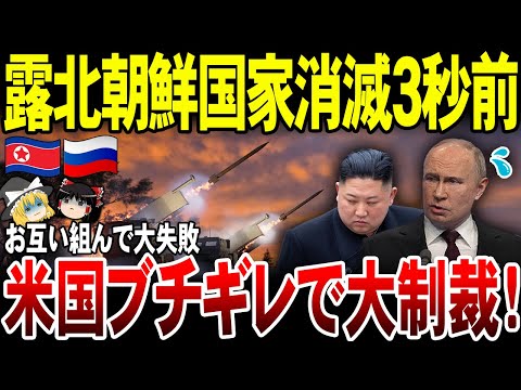 【ゆっくり解説】ロシア北朝鮮と組んで自滅！アメリカがついに長距離兵器の使用を許可。