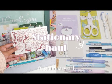 Stationary pal haul 🎀 || mystery set unboxing ~ india 🍃