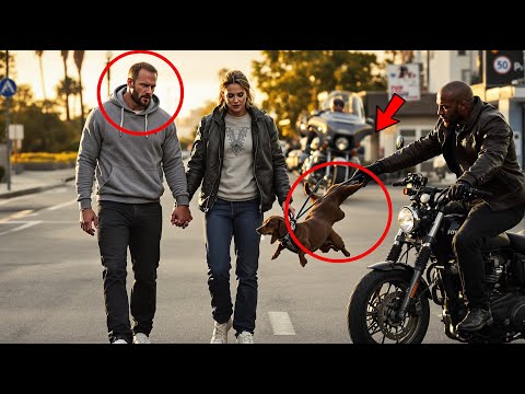 Biker Kicks Dogs for Fun, Unaware Jason Statham Is the Owner!