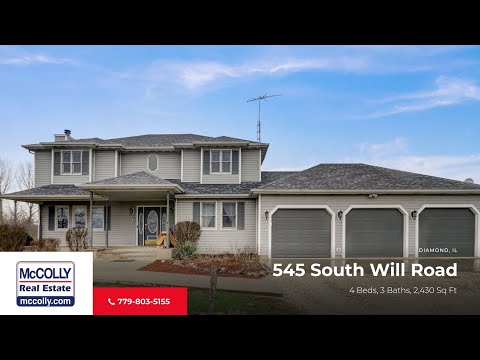 545 South Will Road, Diamond, IL | MLS #11953051 - McColly