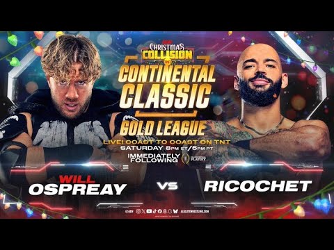 AEW Collision  Ricochet vs Will Ospreay Continental Classic (SIM)