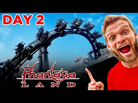 RIDING THE BEST RIDES AT PHANTASIALAND!!