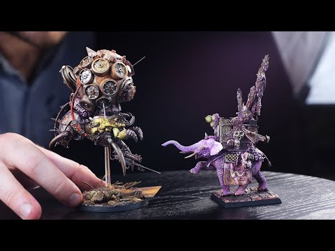 7̶0̶k̶ 80k Q&A While I Kitbash Weird Nurgle Stuff | AoS 40k Fantasy