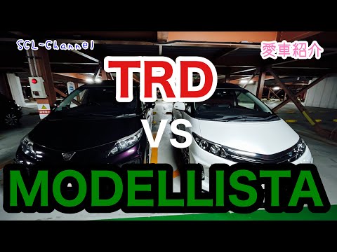 【愛車紹介】モデリスタで武装したホワイトパールのエスティマ【愛車紹介】