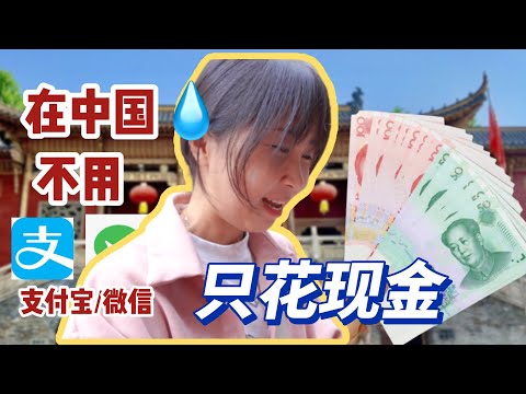 如果外国人来中国旅游不用支付宝(Alipay)只用现金，她的一天会是怎么样的｜If you are visiting China with only cash......| Vlog