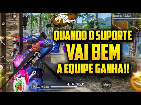 UM BOM SUPORTE FAZ A DIFERENÇA😲IPhone XR💚HIGHLIGHTS FREE FIRE💙