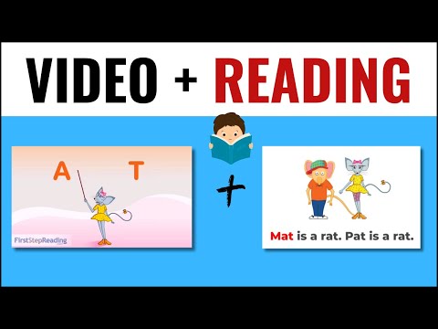 Learn to Read: Video Lessons and Reading Book - Short Vowel A