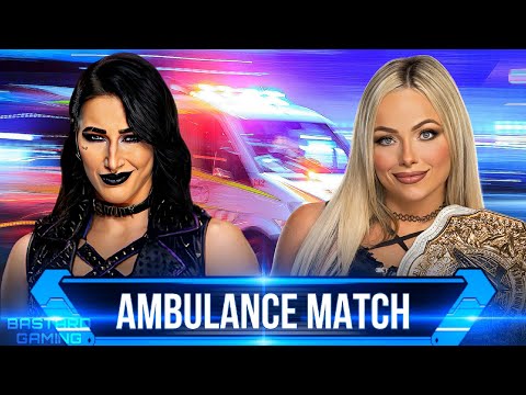 WWE 2K24 | Ambulance Match - Rhea Ripley VS Liv Morgan | Survivor Series