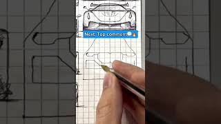 How to draw BMW X7 by Moritz Frowerk #drawtodrive #howtodrawacar #drawacar #bmwx7 #x7 #suv