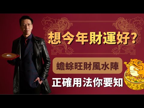 【蟾蜍旺財風水陣】想今年財運好?!首選旺宅旺財的招財寶物蟾蜍!蟾蜍要向屋內定屋外?蟾蜍放在什麼位置最招財？擺放蟾蜍正確方法你要知![聲師傅教室](中字)