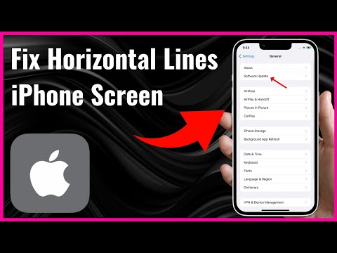 How To Fix Horizontal Lines On iPhone Screen | Full Guide 2024