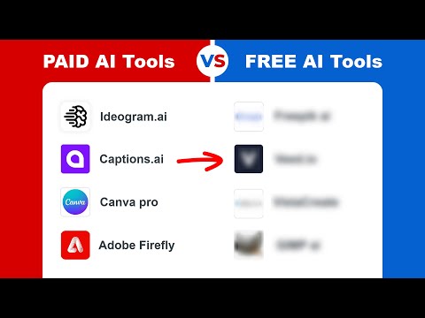 Best Free AI Tools vs PAID Ideogram.ai, Captions.ai, Canva pro, Adobe Firefly