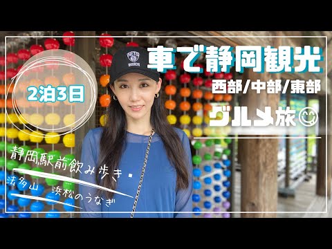 【Vlog】静岡観光2泊3日/車で全域制覇！/静岡駅で飲み歩き