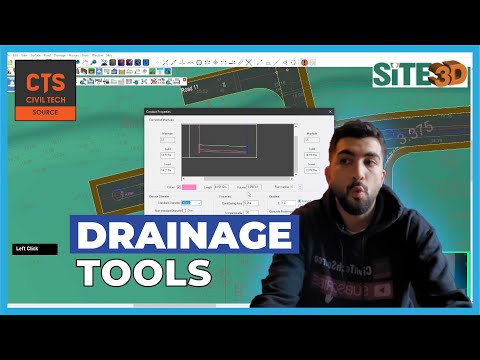 Site 3D Tutorial - Drainage Tools