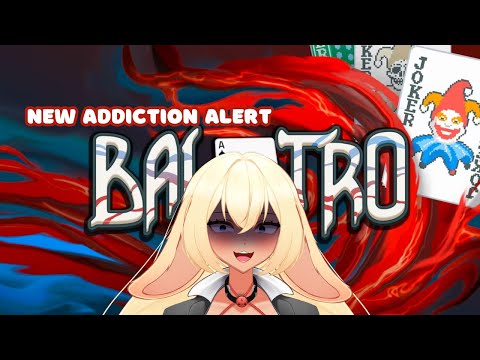 【BALATRO】guerilla stream! I LOVE THIS GAME【VAllure】