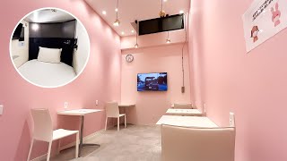 Japan's Cutest WOMEN-ONLY Capsule Hotel🌷 | Akihabara Bay Hotel