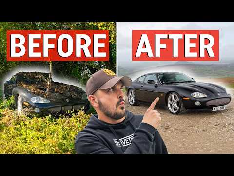 We Saved a Sheddy £4,000 Jaguar and Made It Manual! – FULL BUILD