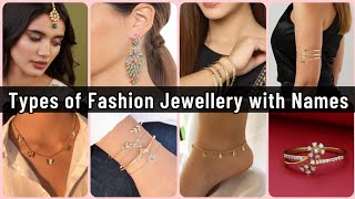 Types of Fashion Jewellery with Names