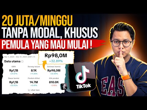 20 JUTA PER MINGGU CARA GAMPANG PEMULA TANPA MODAL DARI PRODUK VIRAL DI RUMAH, WAJIB NONTON !