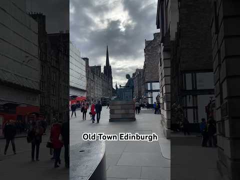 Old Town Edinburgh #travel #travelvlog #edinburgh #uk #music #trending #fyp #trendingshorts