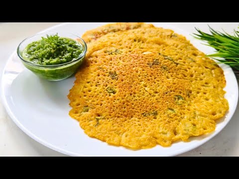 Wheat Flour Corn Paratha with Liquid Dough / Sweet Corn Paratha Recipe