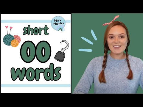 Short 'oo' Words | Blending Phonics | oo Words with Pictures | Learn to Read | British Teacher